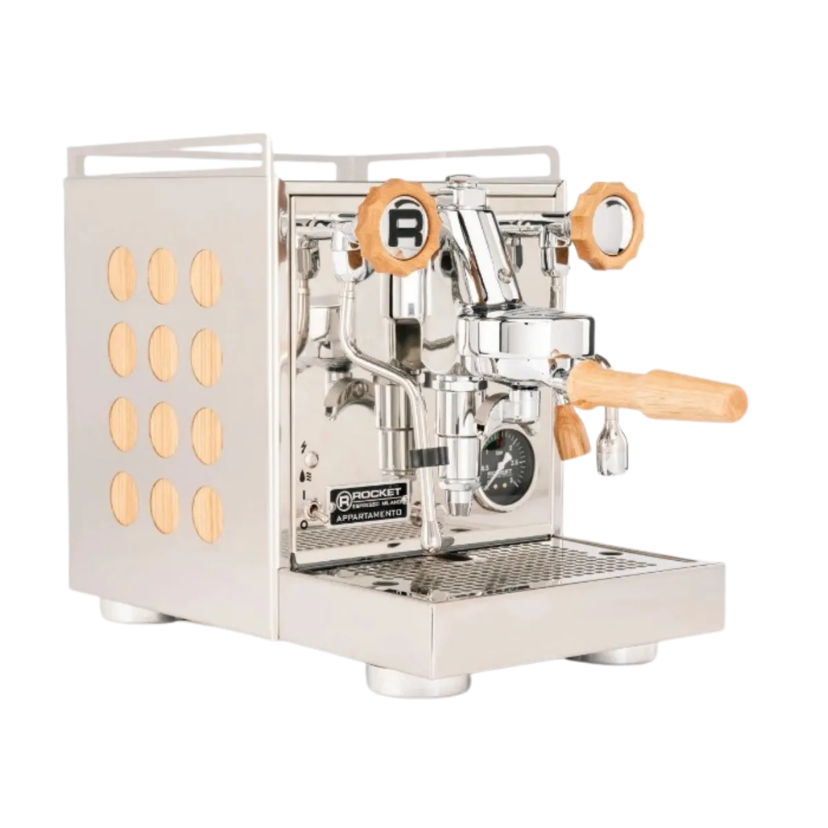 ROCKET APPARTAMENTO CAFETERA MADERA